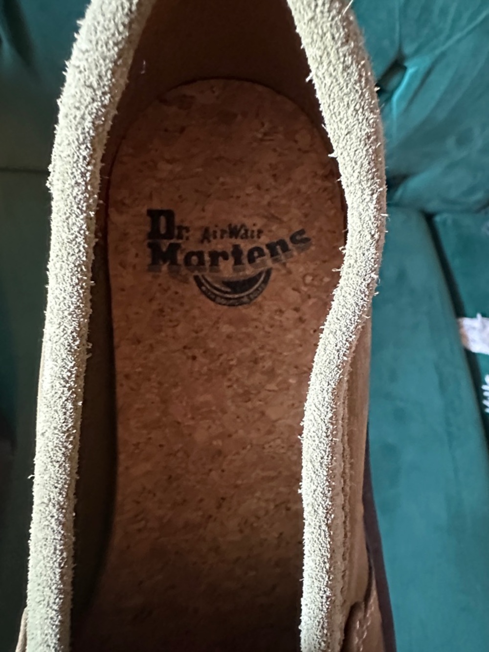 Dr. Martens Tan Suede Tassel Fringe Loafers - Picture 4 of 4